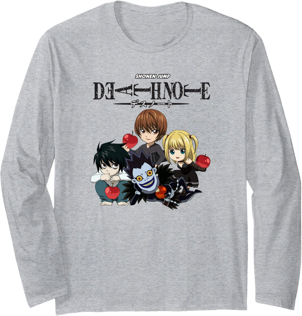 Death Note Chibi Characters Sweatshirt - Casual Everyday Wear Unisex