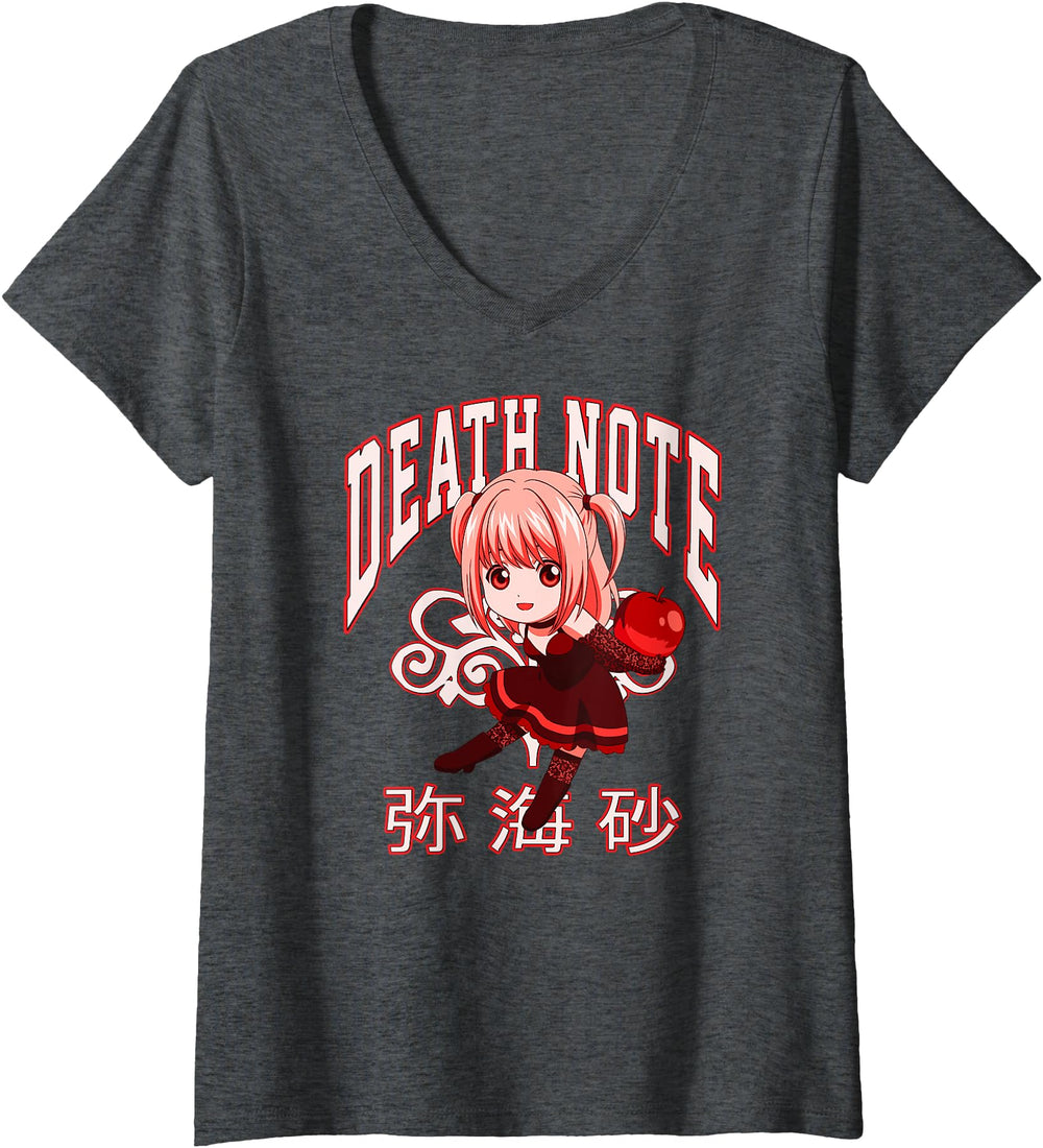 Original Womens Death Note Chibi Misa Hoodie - Trendy Graphic for Adults