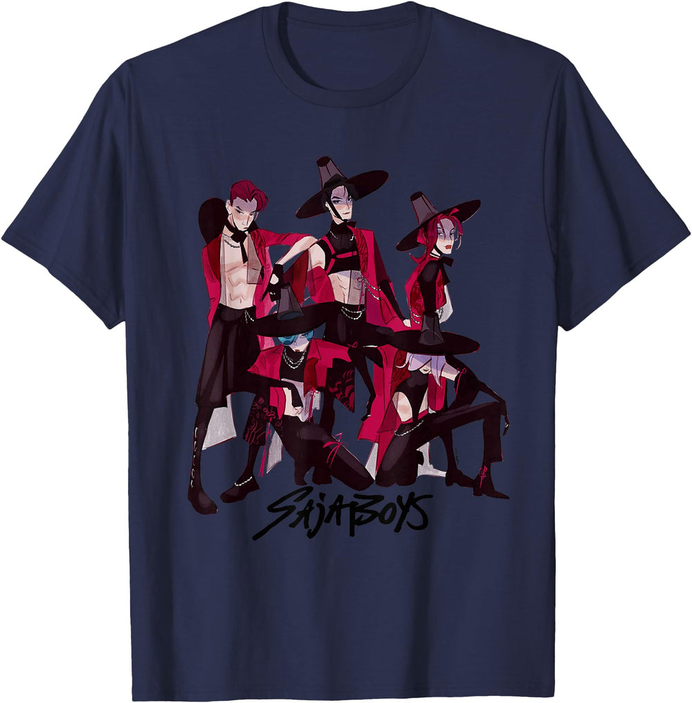 Kpop Demon Hunters Saja Demons T-Shirt - Trendy Graphic Men Women