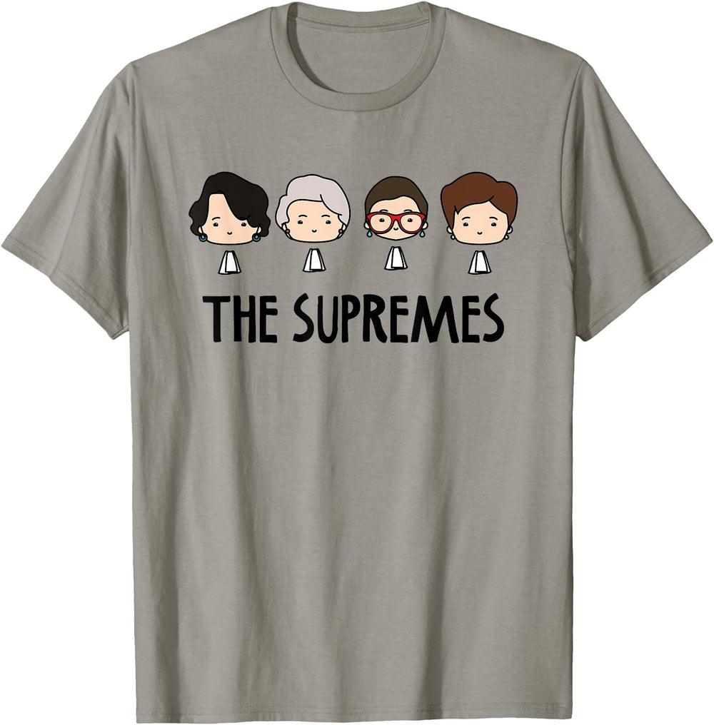 Supremes Kawaii Chibi Head Artist T-Shirt - Novelty Apparel Men Women
