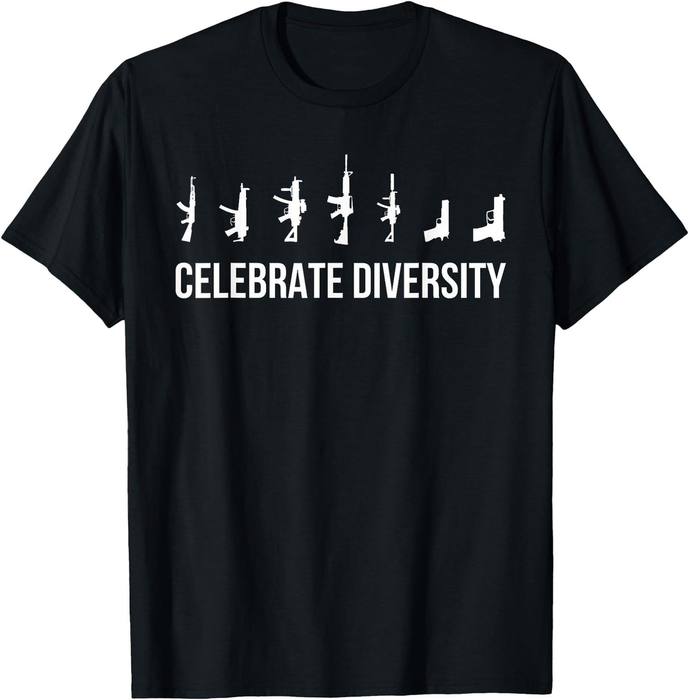 Original Gun Celebrate Diversity Gun Hoodie - Graphic Print Men Women