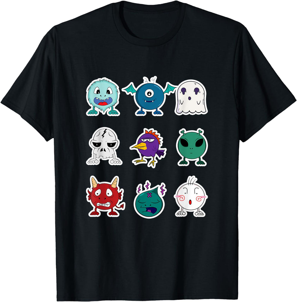 Handcrafted Chibi Monster Sweatshirt - Streetwear Style Men Women