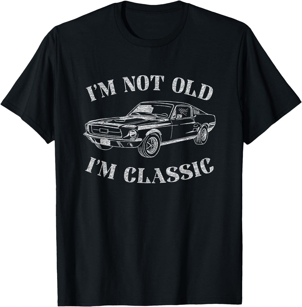 Old Guy Car Artist Collaboration T-Shirt - Unique Graphic Unisex