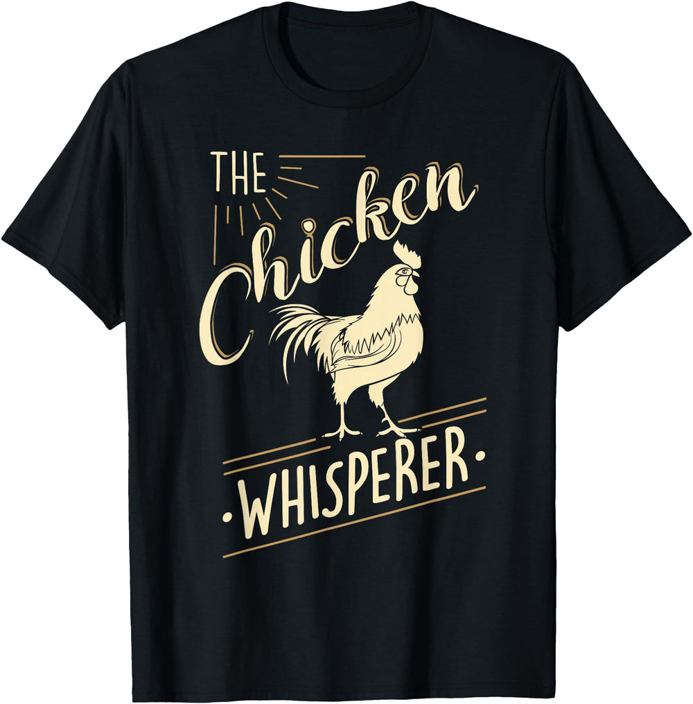 Handcrafted Chicken Whisperer Chicken Sweatshirt - Graphic Print Unisex