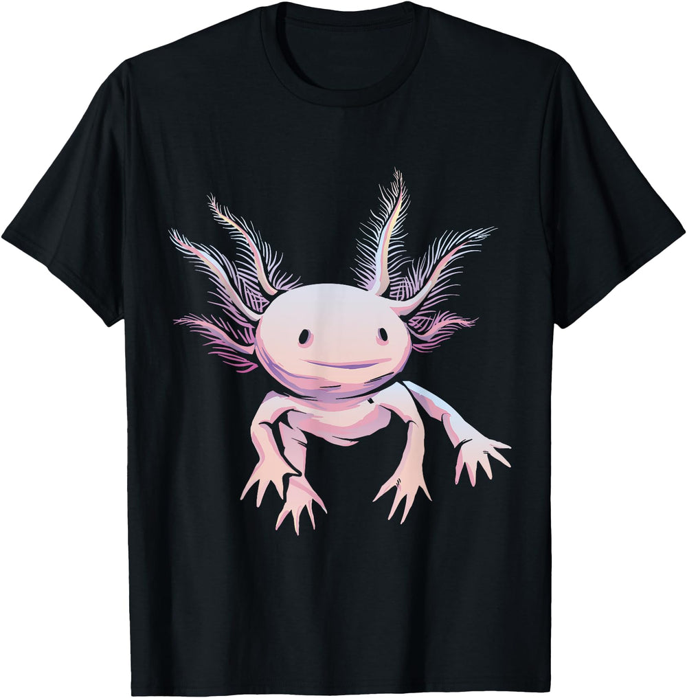 Exclusive Axolotl Kawaii Chibi Pastel Sweatshirt - Graphic Print Unisex