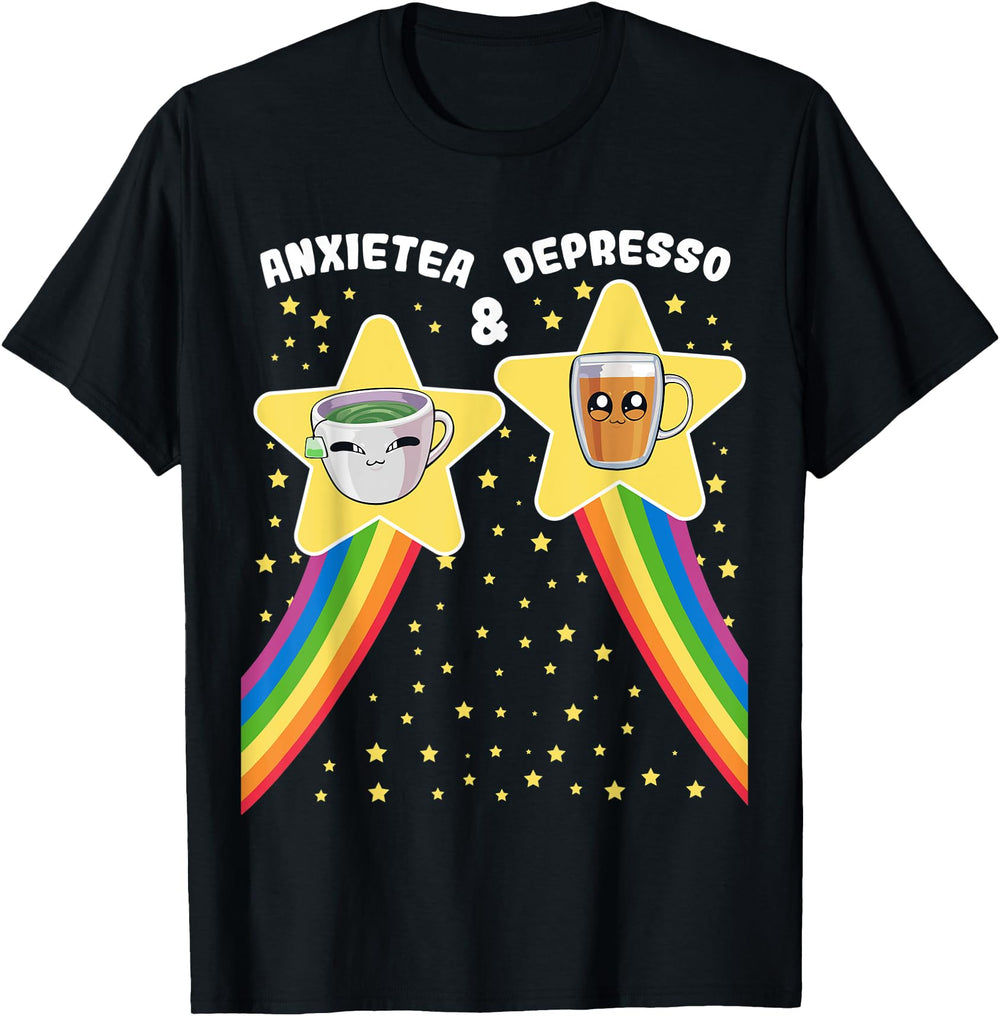 Exclusive Anxiety Depression T-Shirt - Casual Everyday Wear for Adults