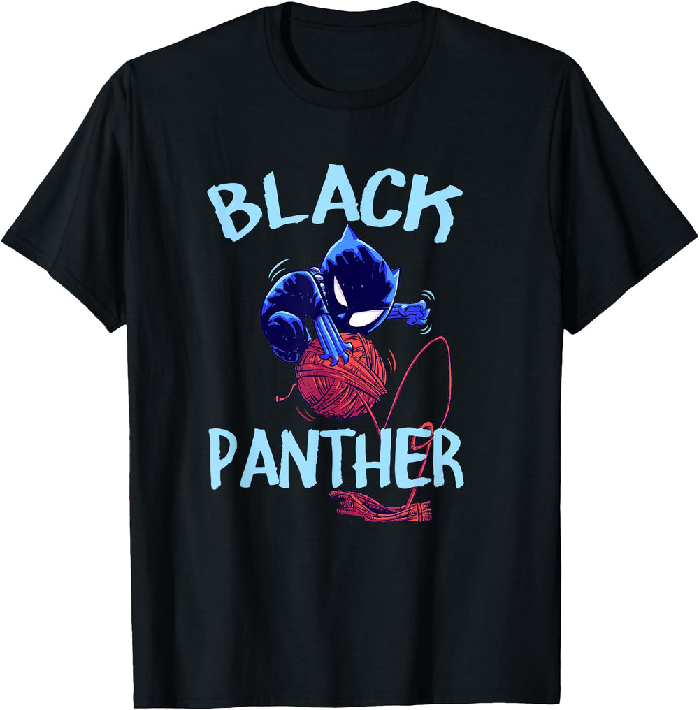 Original Marvel Comics Chibi Black Panther Hoodie - Novelty Apparel Unisex
