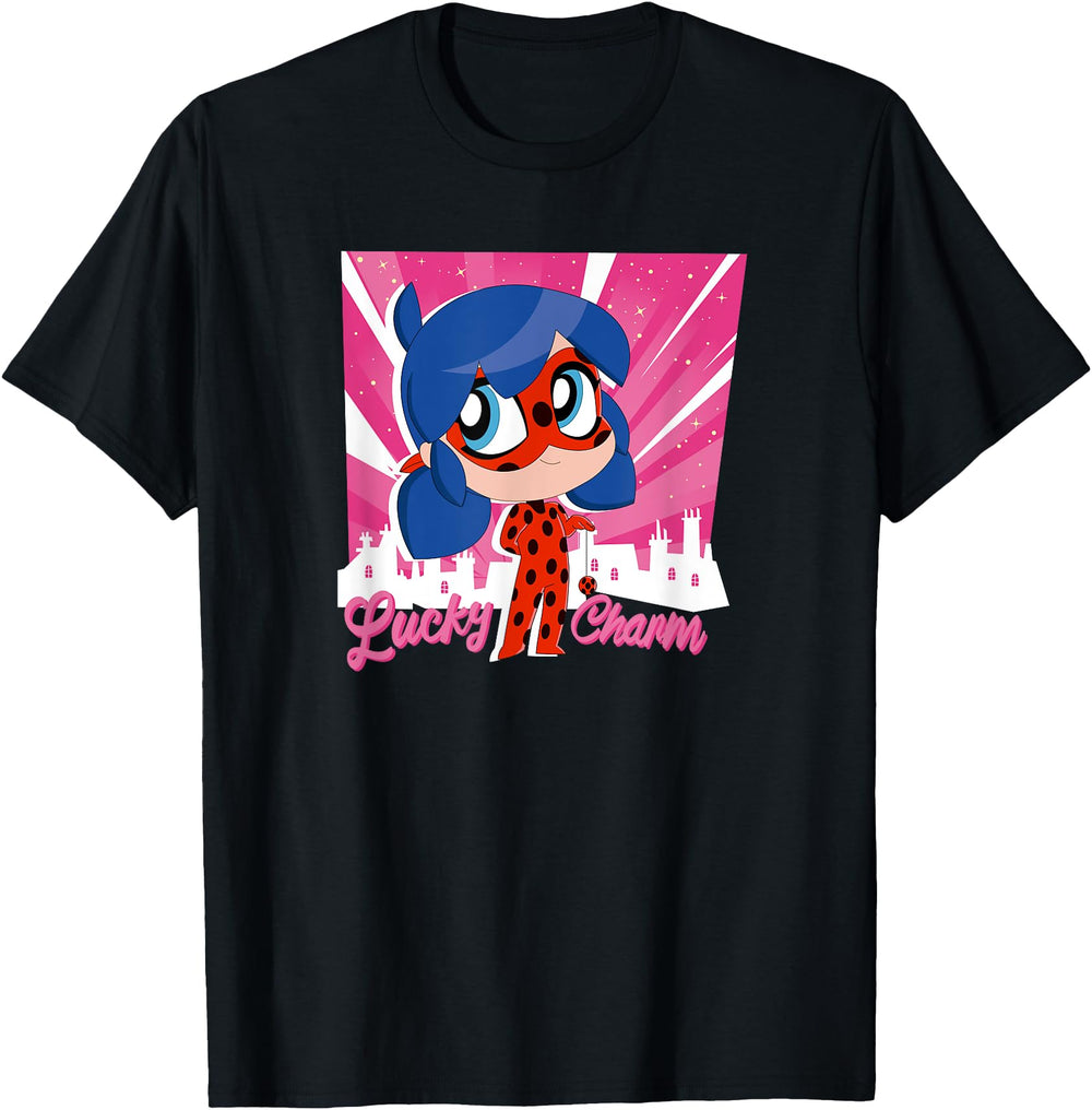 Exclusive Miraculous Ladybug Chibi Sweatshirt - Minimalist Print Unisex