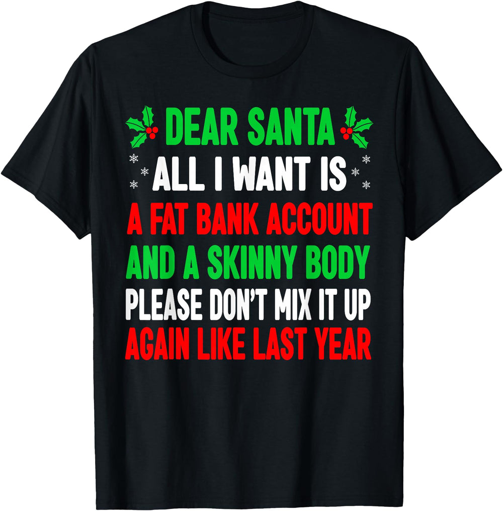 Shirts Dear Santa Exclusive Sweatshirt - Fun Novelty Design Unisex