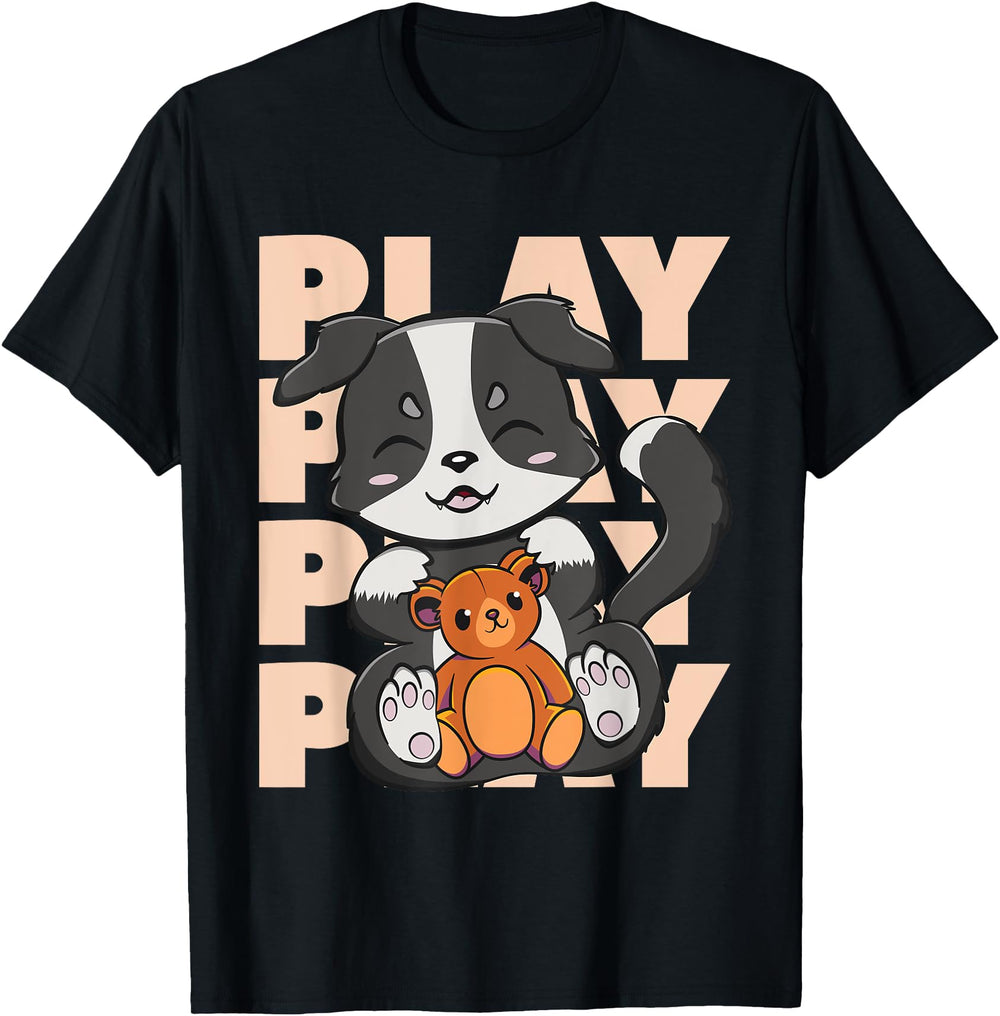 Original Border Collie Teddy Bear Sweatshirt - Fun Novelty Design Unisex