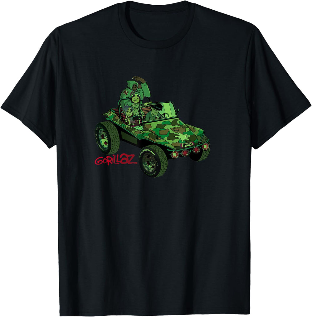 Authentic Gorillaz Geep Logo Reverse Sweatshirt - Custom Art Print Unisex