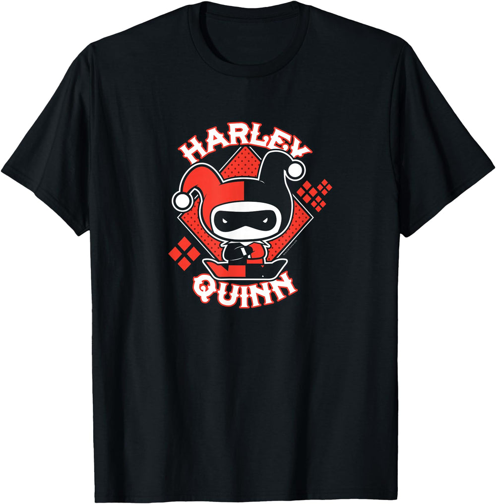 Authentic Harley Quinn Chibi Sweatshirt - Fun Novelty Design for Adults