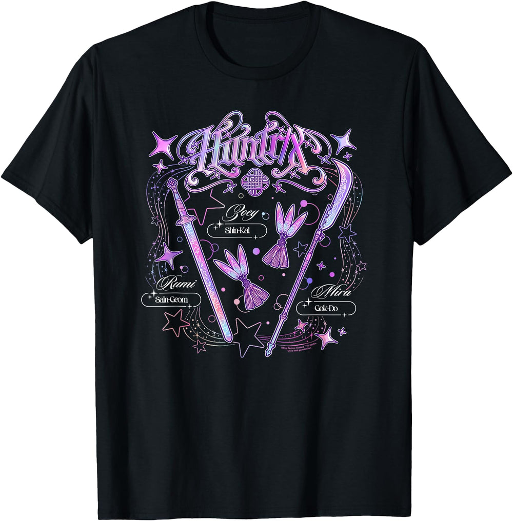 Handcrafted Kpop Demon Hunters Sweatshirt - Custom Art Print Men Women