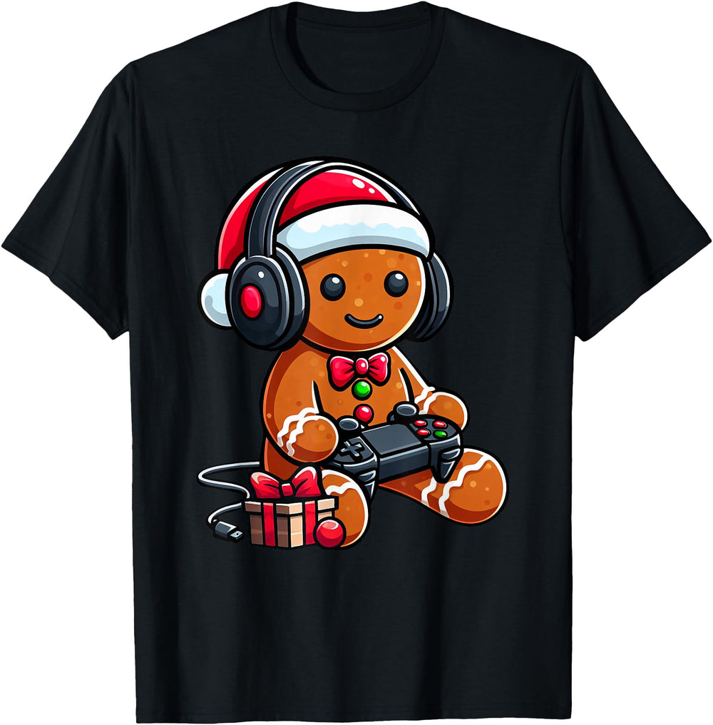 Gamer Gingerbread Gaming Sweatshirt - Streetwear Style Unisex