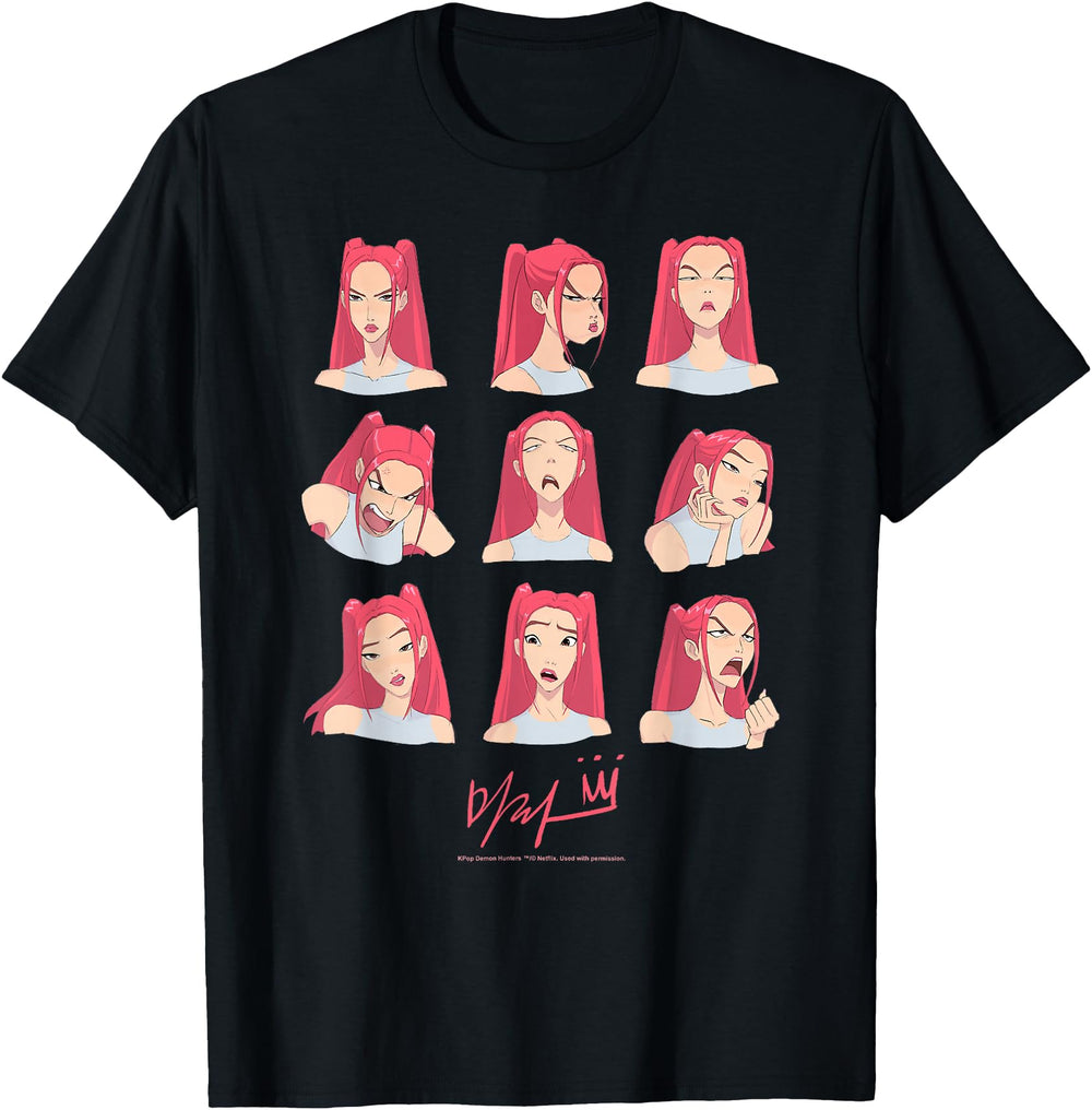 Original Kpop Demon Hunters T-Shirt - Streetwear Style for Adults