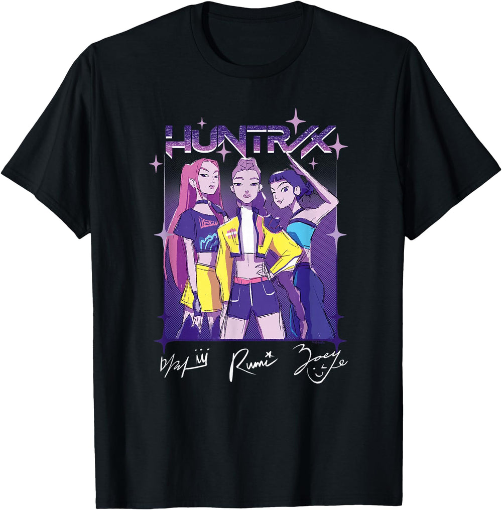 Authentic Kpop Demon Hunters Huntr Sweatshirt - Unique Graphic for Adults