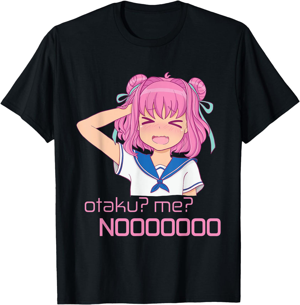 Handcrafted Otaku Me No Anime Kawaii T-Shirt - Novelty Apparel Unisex