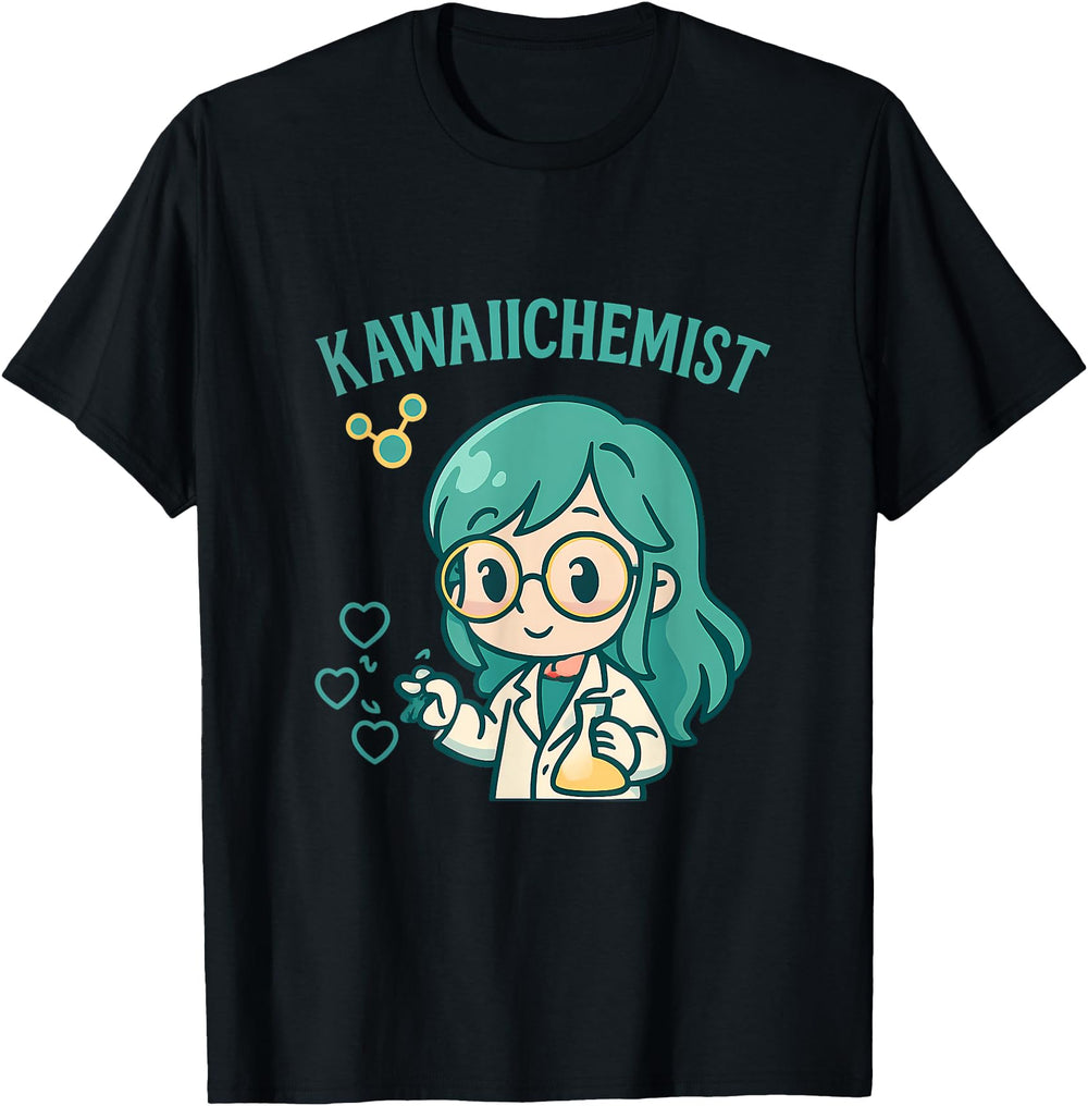 Exclusive Kawaiichemist Chibi Anime Hoodie - Minimalist Print for Adults