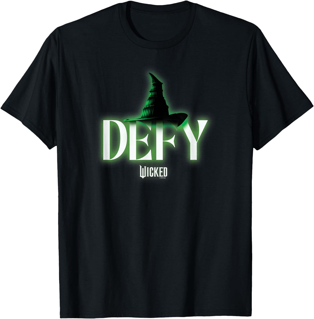 Authentic Wicked Defy T Black Small T-Shirt - Novelty Apparel Men Women