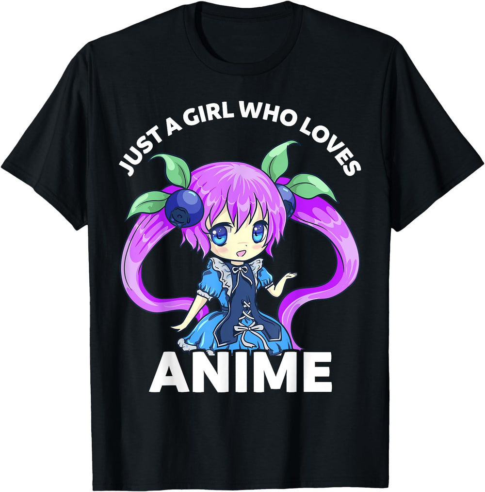 Handcrafted Kawaii Chibi Just Who T-Shirt - Aesthetic Graphic for Adults