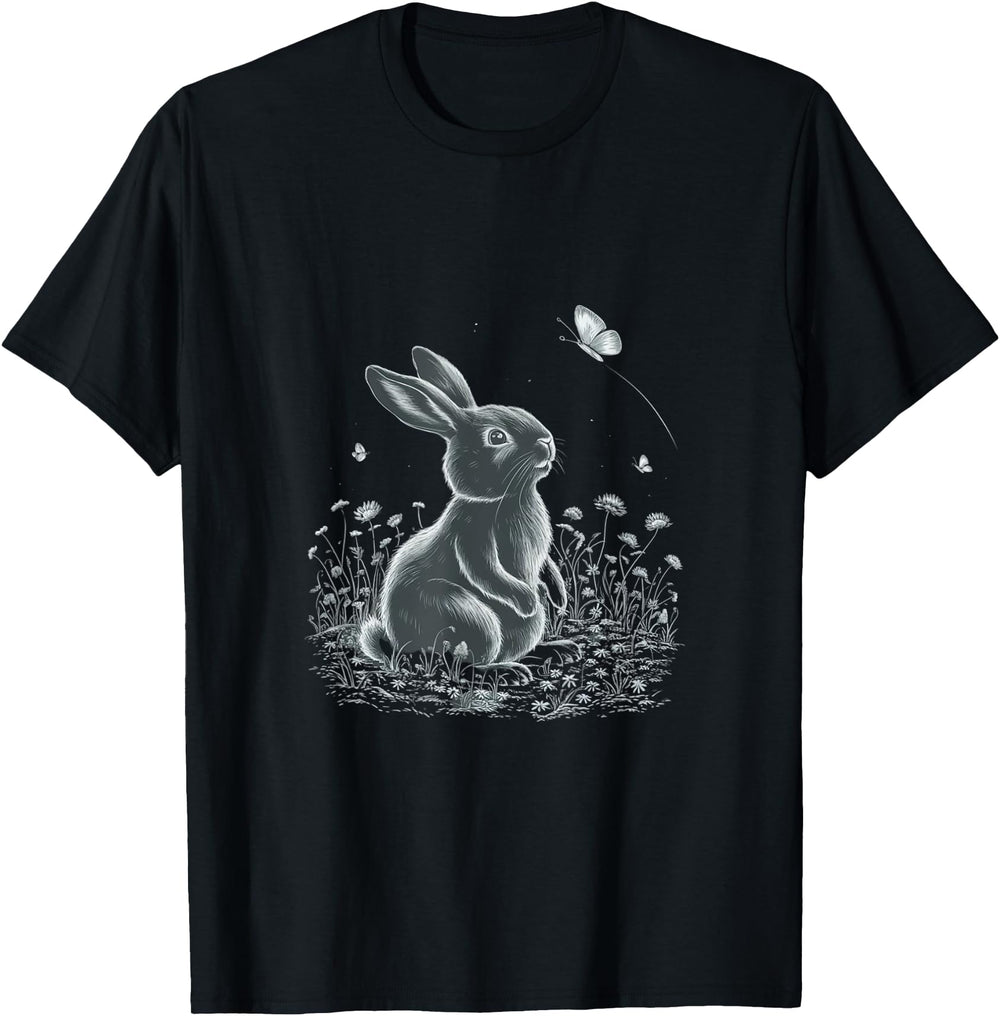 Authentic Bunny Rabbit Chibi Japanese T-Shirt - Trendy Graphic Unisex