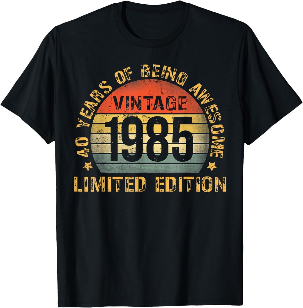 40 Year Decorations Gag 40Yr 1985 40Th Sweatshirt - Trendy Graphic Unisex