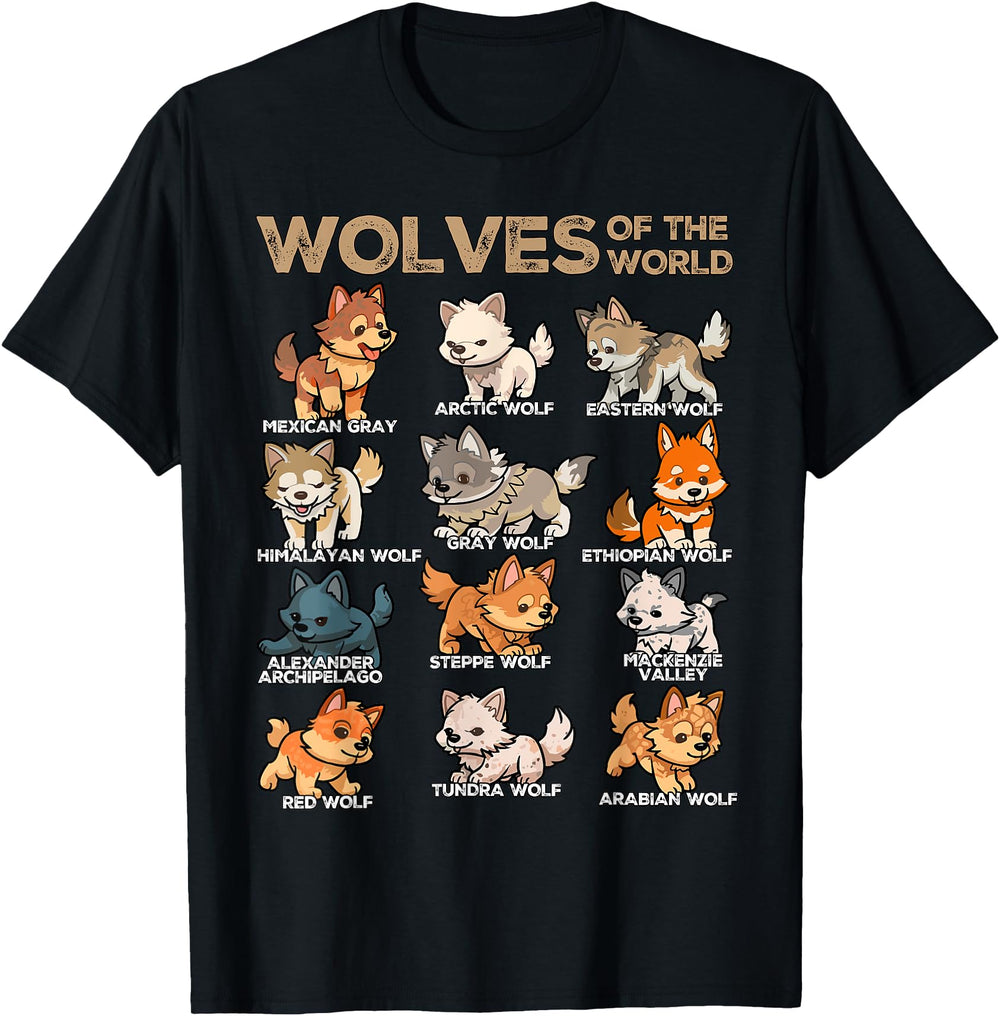Handcrafted Wolves World Wolf Sweatshirt - Graphic Print for Adults