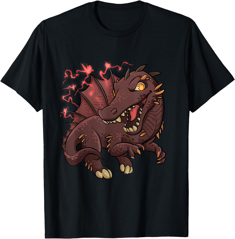 Dinosaur Prehistoric Chibi Dinos T-Shirt - Fun Novelty Design Men Women