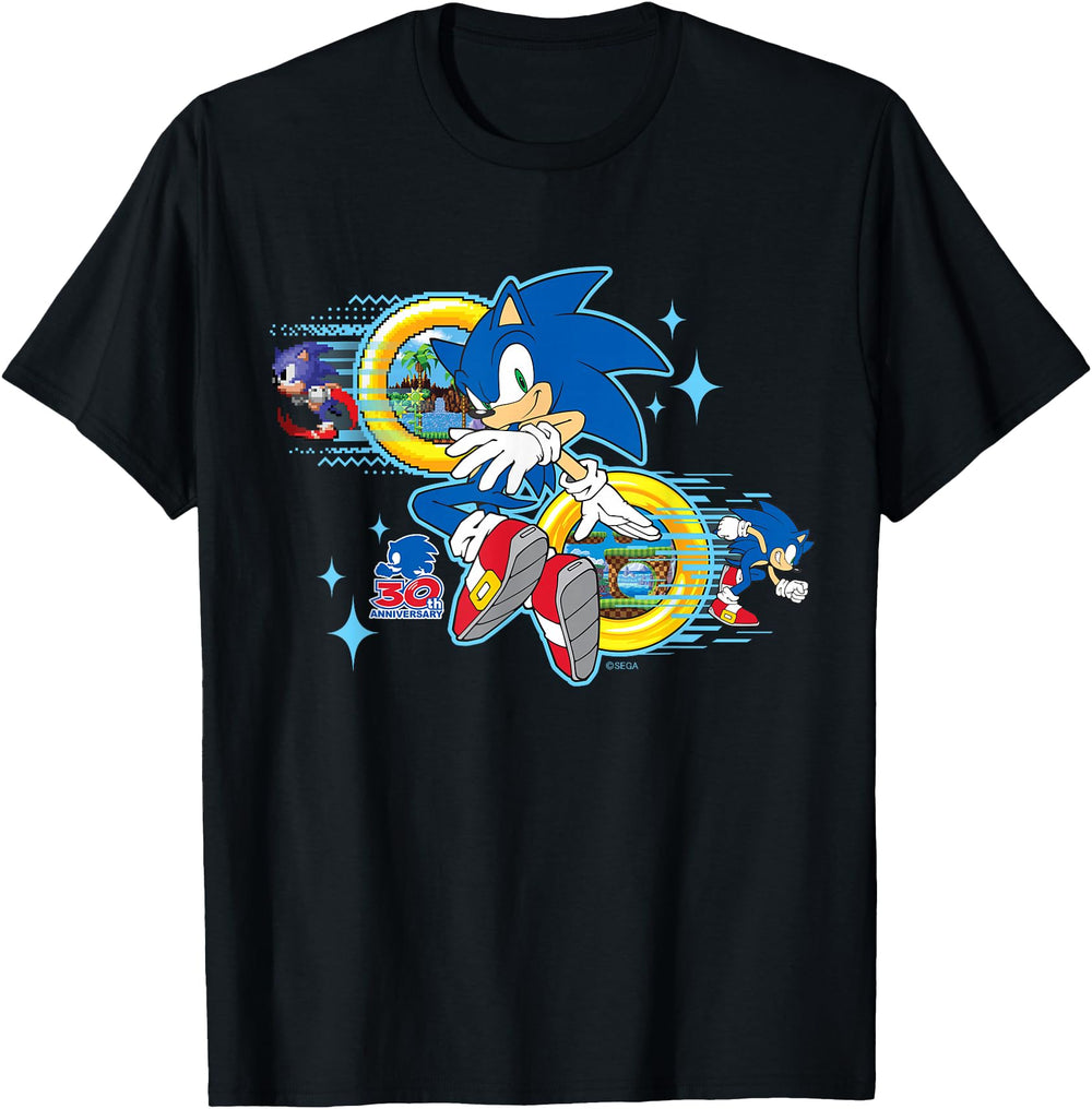 Original Sonic Hedgehog S 30Th Sweatshirt - Unique Graphic for Adults