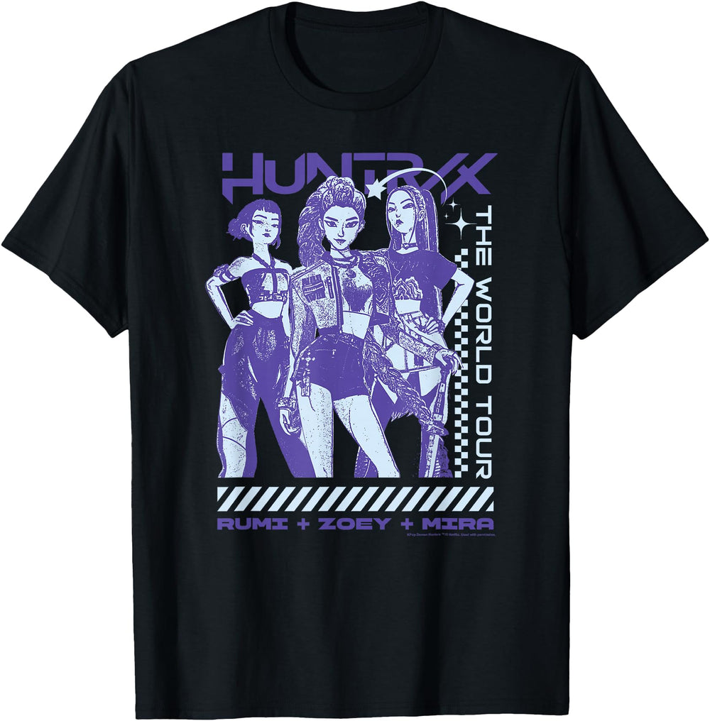Kpop Demon Hunters Halloween Huntrix Hoodie - Minimalist Print for Adults