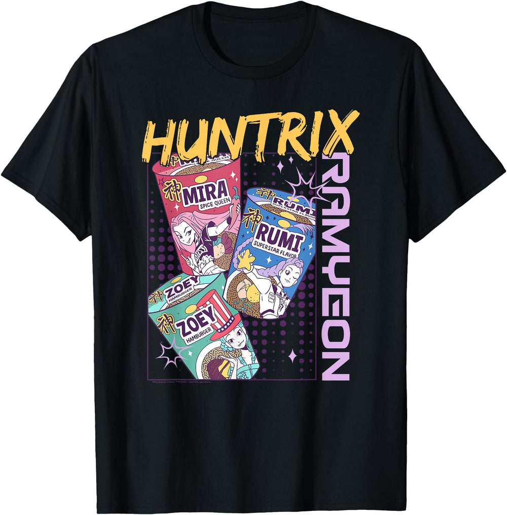 Kpop Demon Hunters Huntrix Ramyeon Sweatshirt - Novelty Apparel for Adults