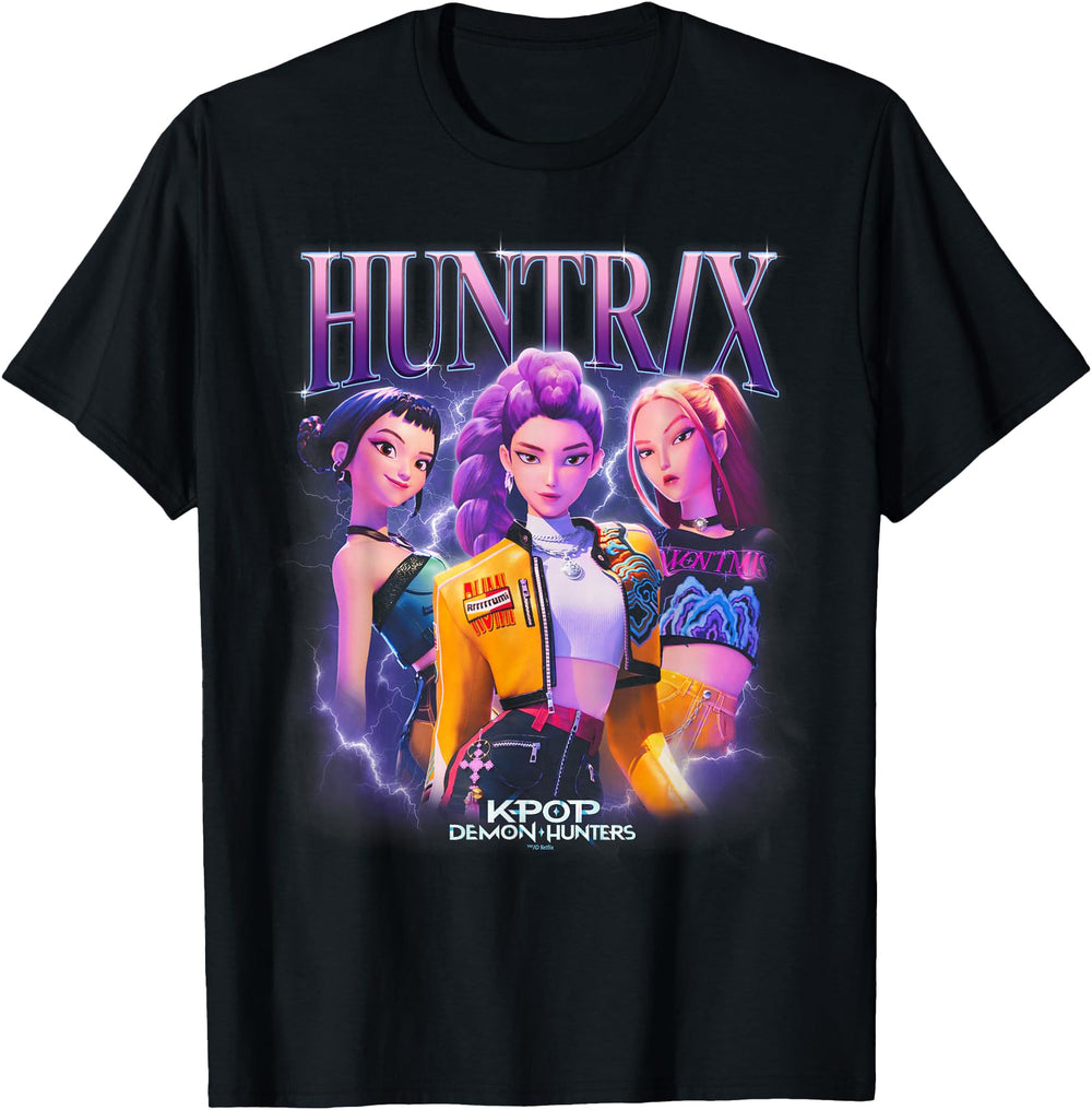 Exclusive Kpop Demon Hunters Huntr Hoodie - Fun Novelty Design for Adults