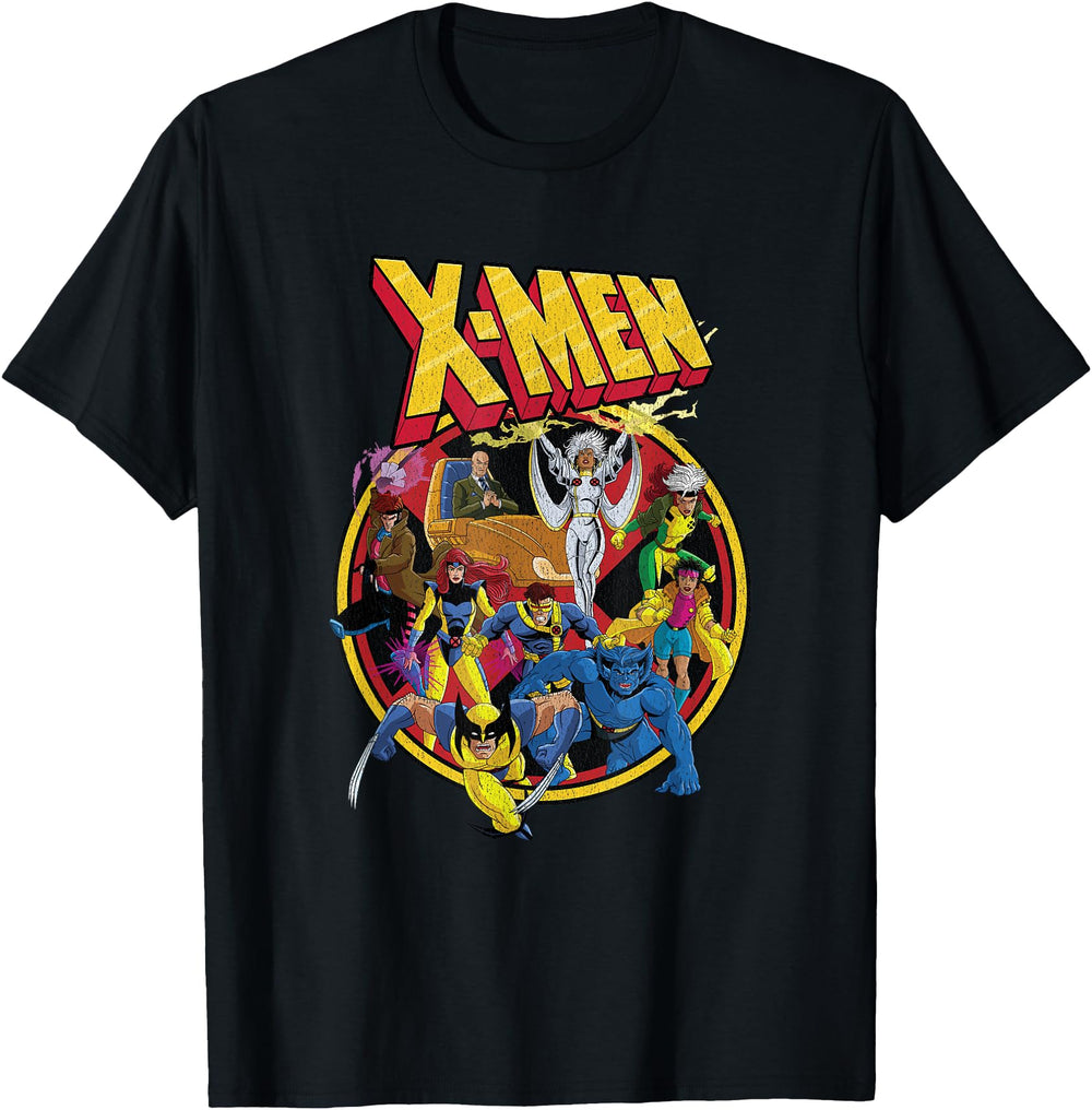 Marvel X Animated Series 90S T-Shirt - Custom Art Print for Adults