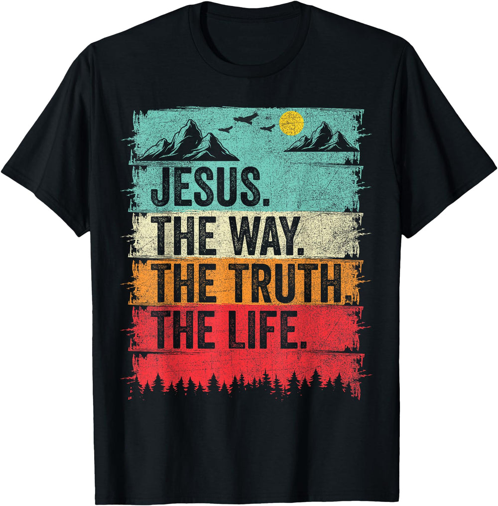 Exclusive Jesus Way Truth Life Sweatshirt - Trendy Graphic for Adults