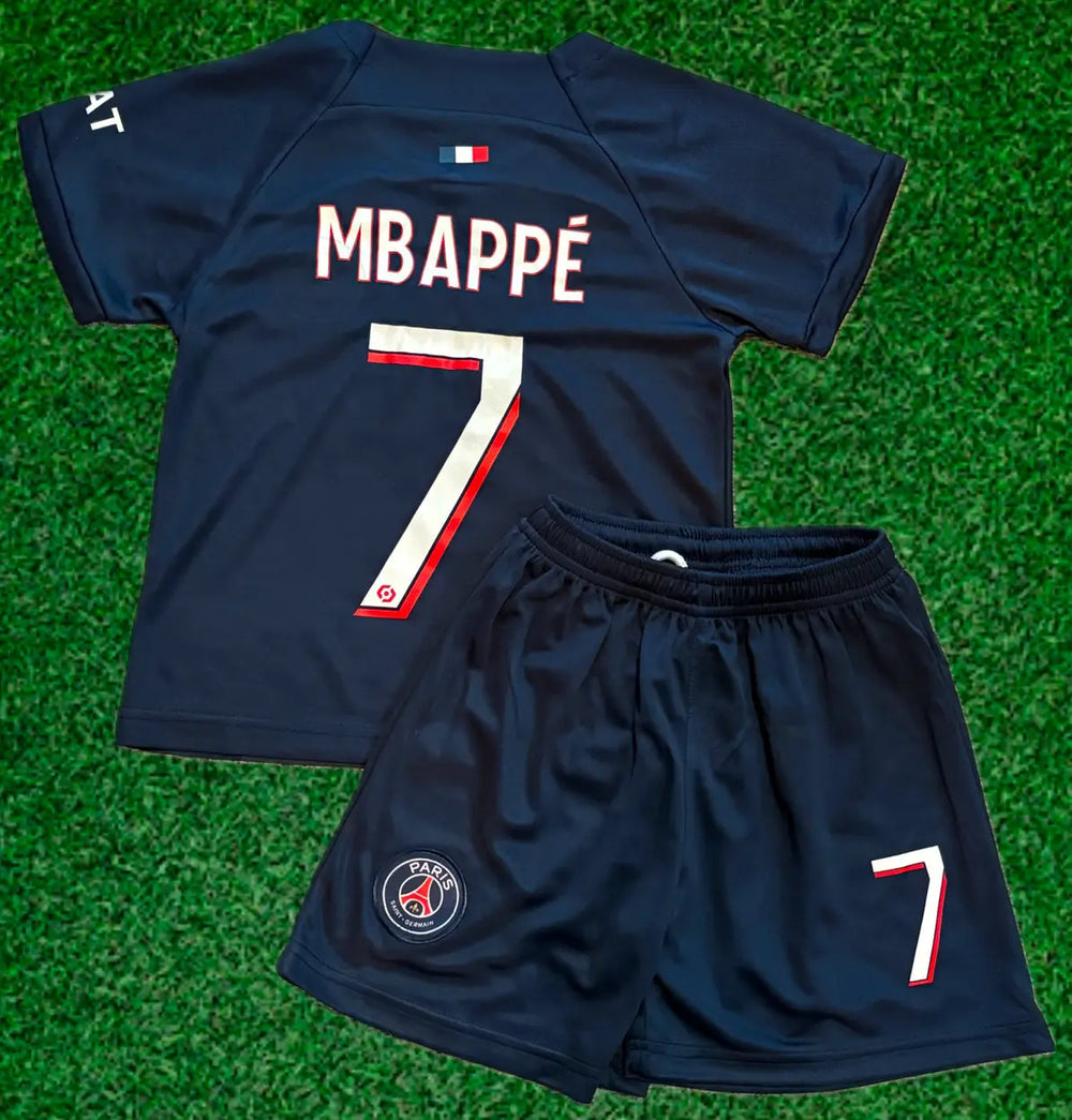 Kylian Mbappe PSG Soccer Jersey Toddler/Youth Soccer Jersey Kids Kit CustomKiddos.com