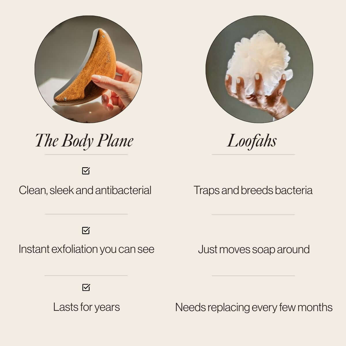 Ensemble d'outils d'exfoliation pour le corps
