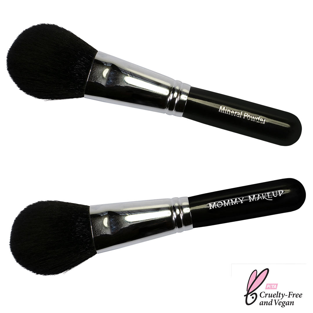 Mineral Powder Brush | Travel Sized, Vegan, Cruelty free - Snipetell