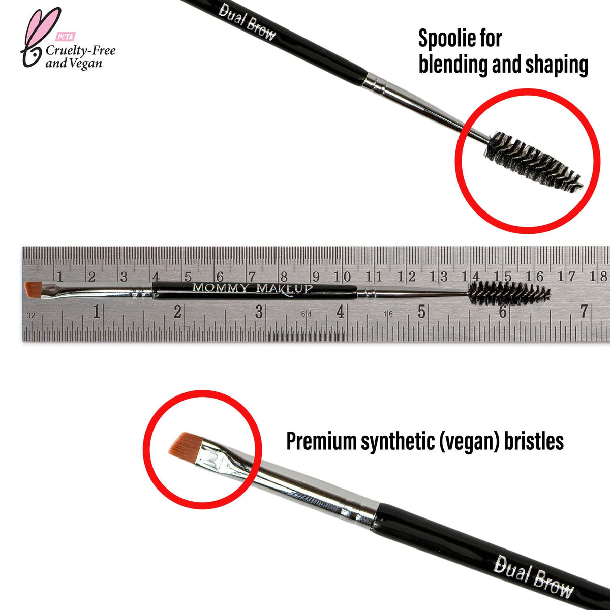 Dual Brow Brush - Snipetell