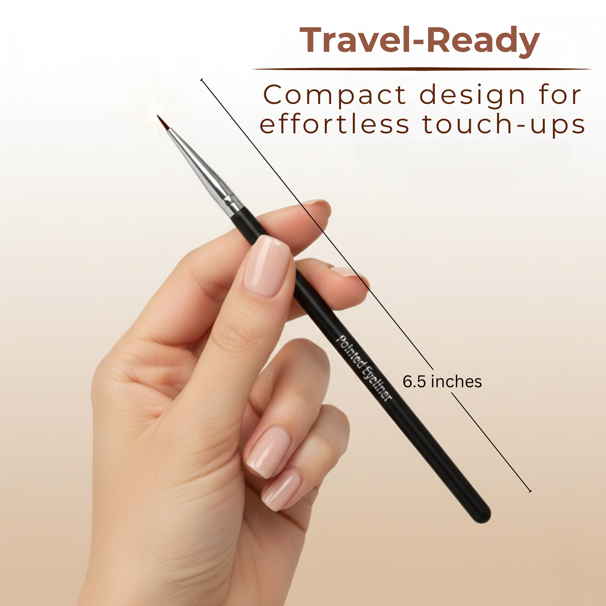 Pointed Eyeliner Brush - Snipetell