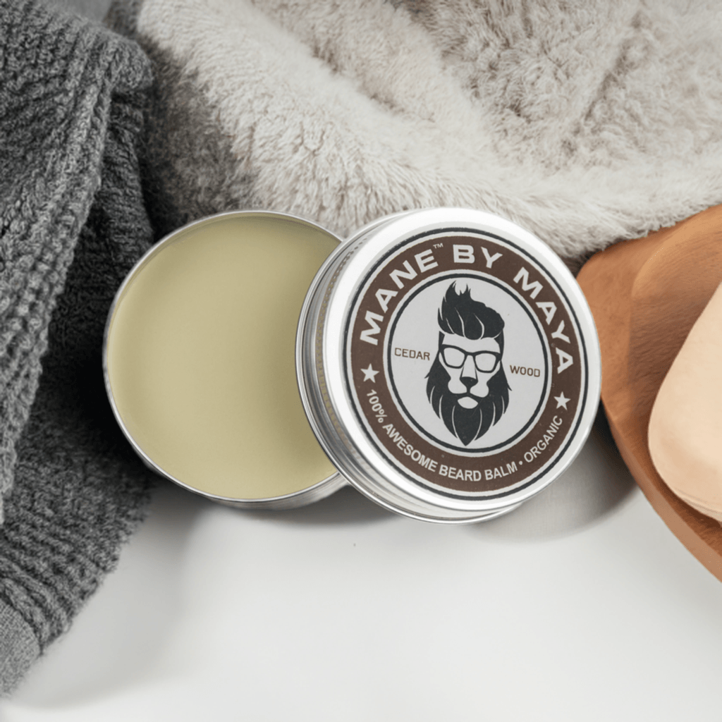 Natural Cedar Beard Balm - Nourish and Control Your Frizzy Beard Naturally