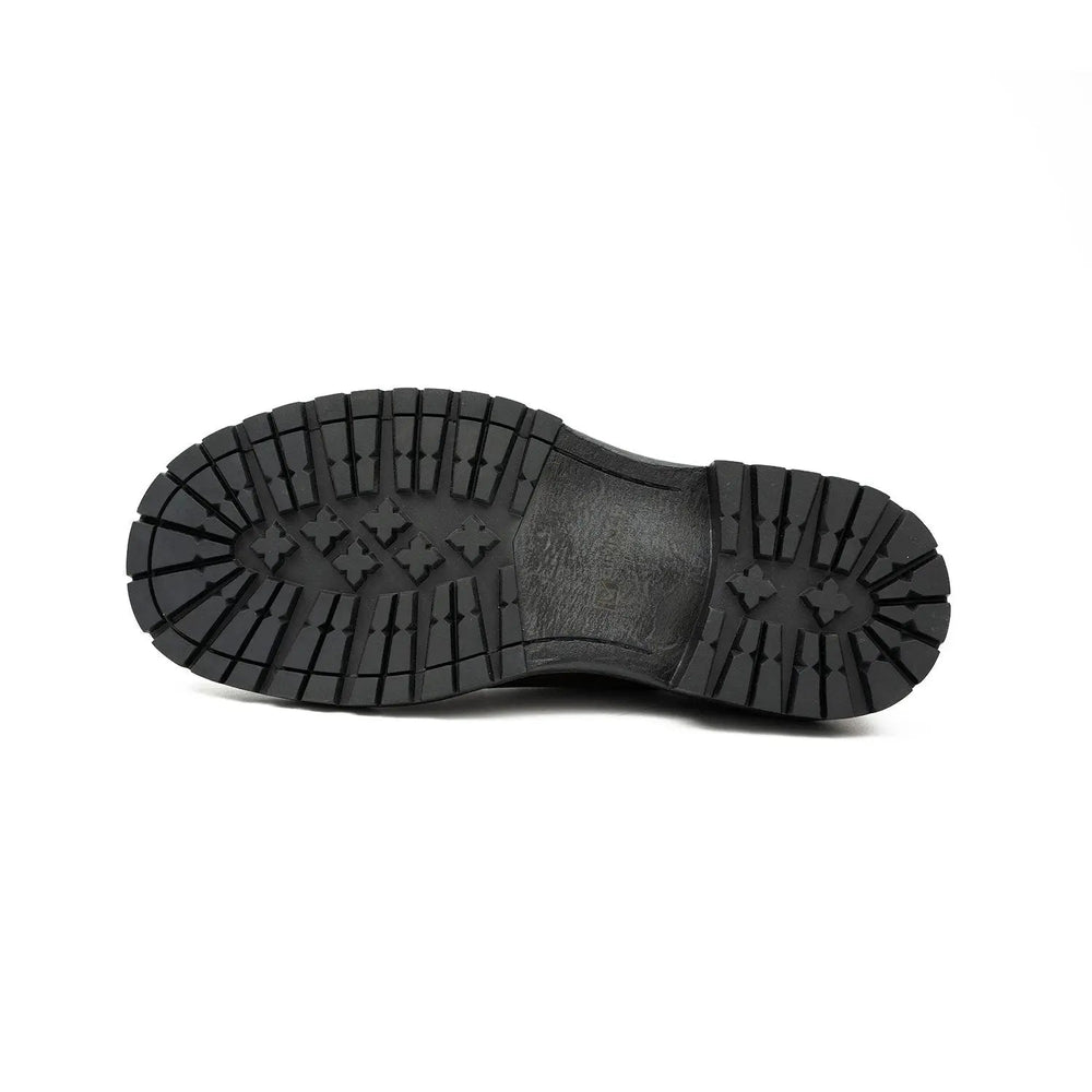 Big Cap Toe Derby shoes Coffee