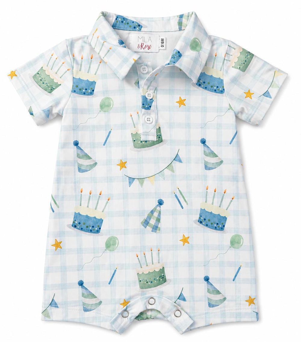 Birthday Magic Polo Shorty One-Piece