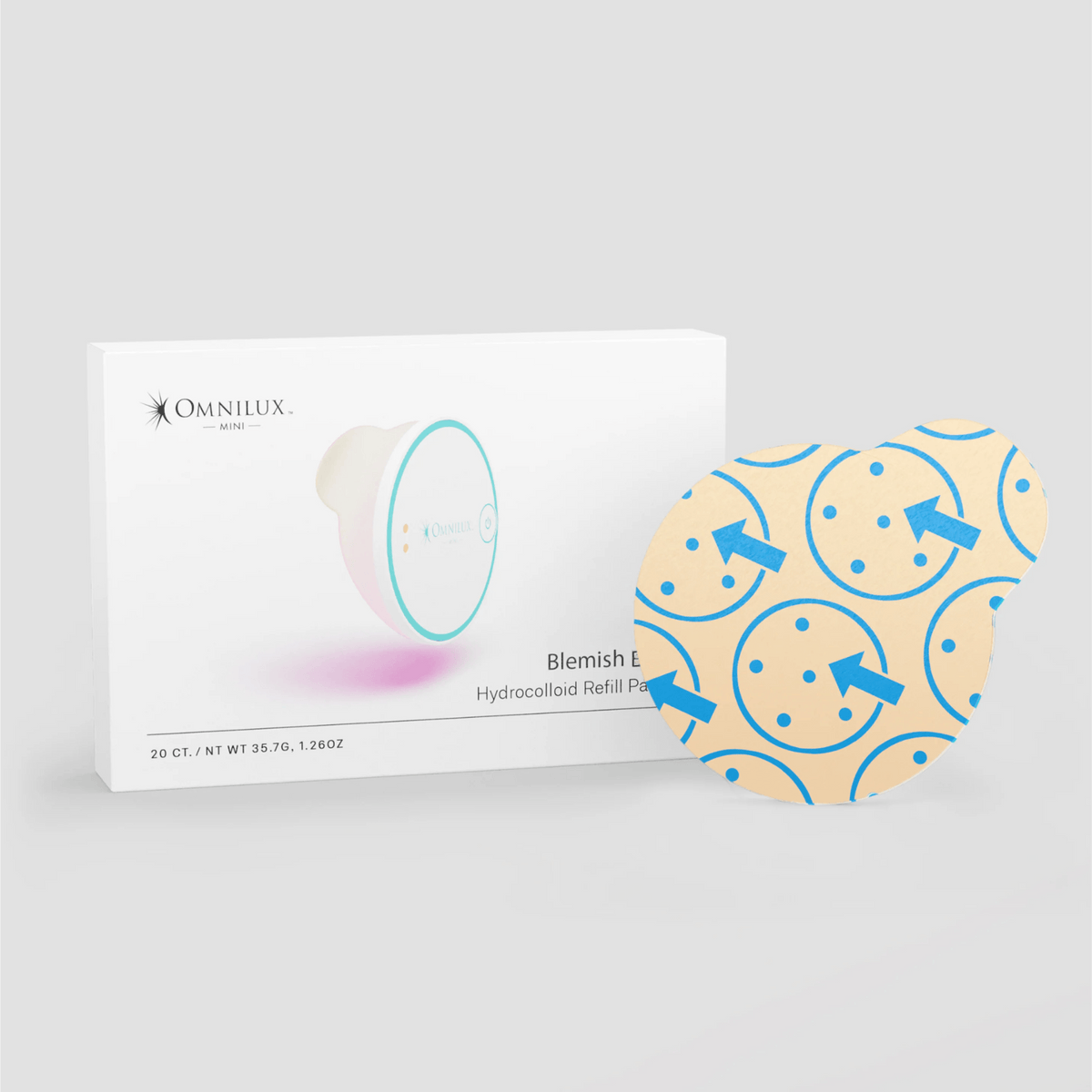 Parches de recarga hidrocoloides Omnilux Blemish Eraser ()