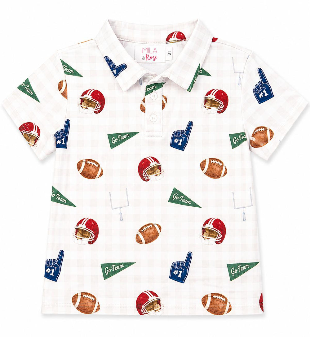 Boys Friday Night Lights S/S Polo