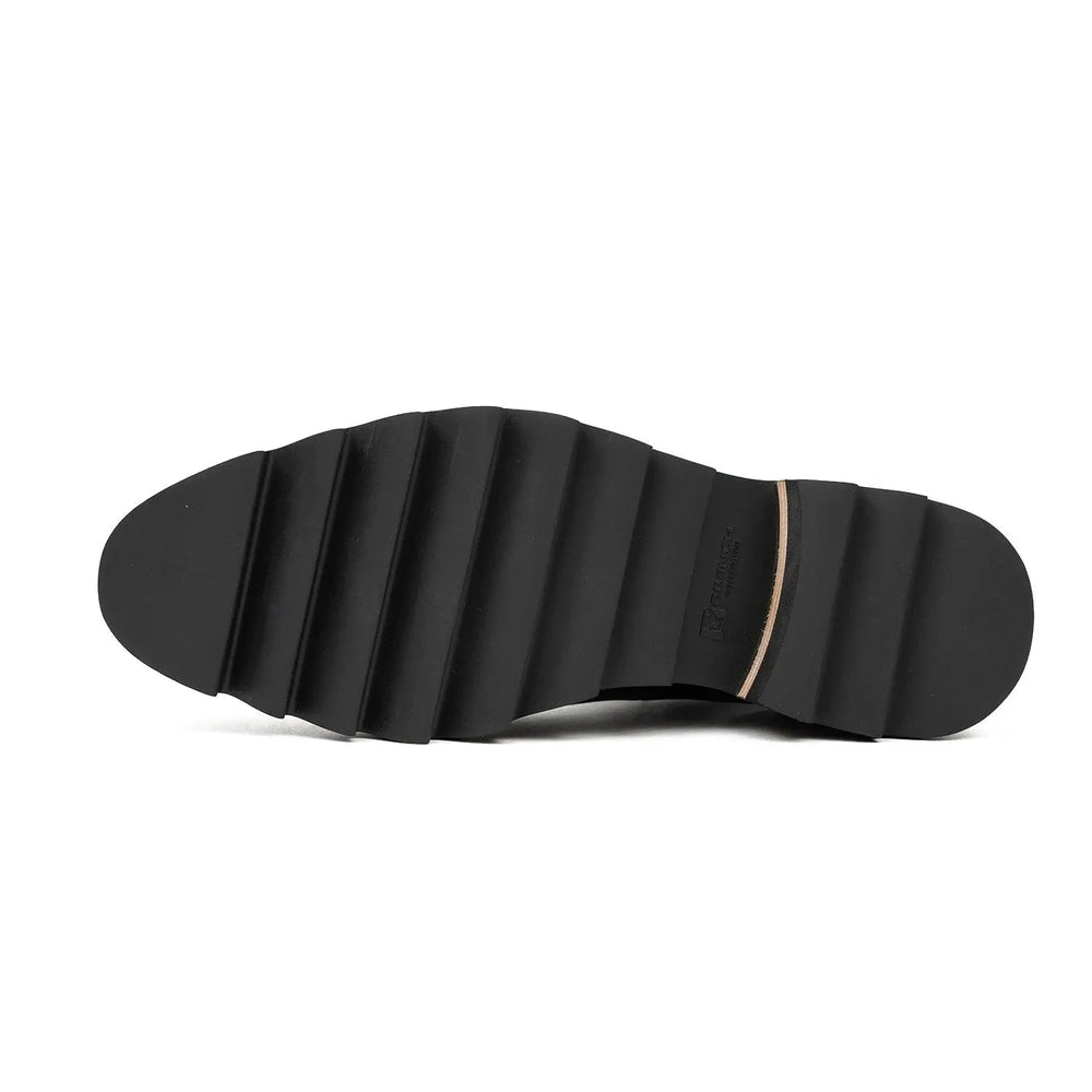 Brogue Chelsea Boots Black
