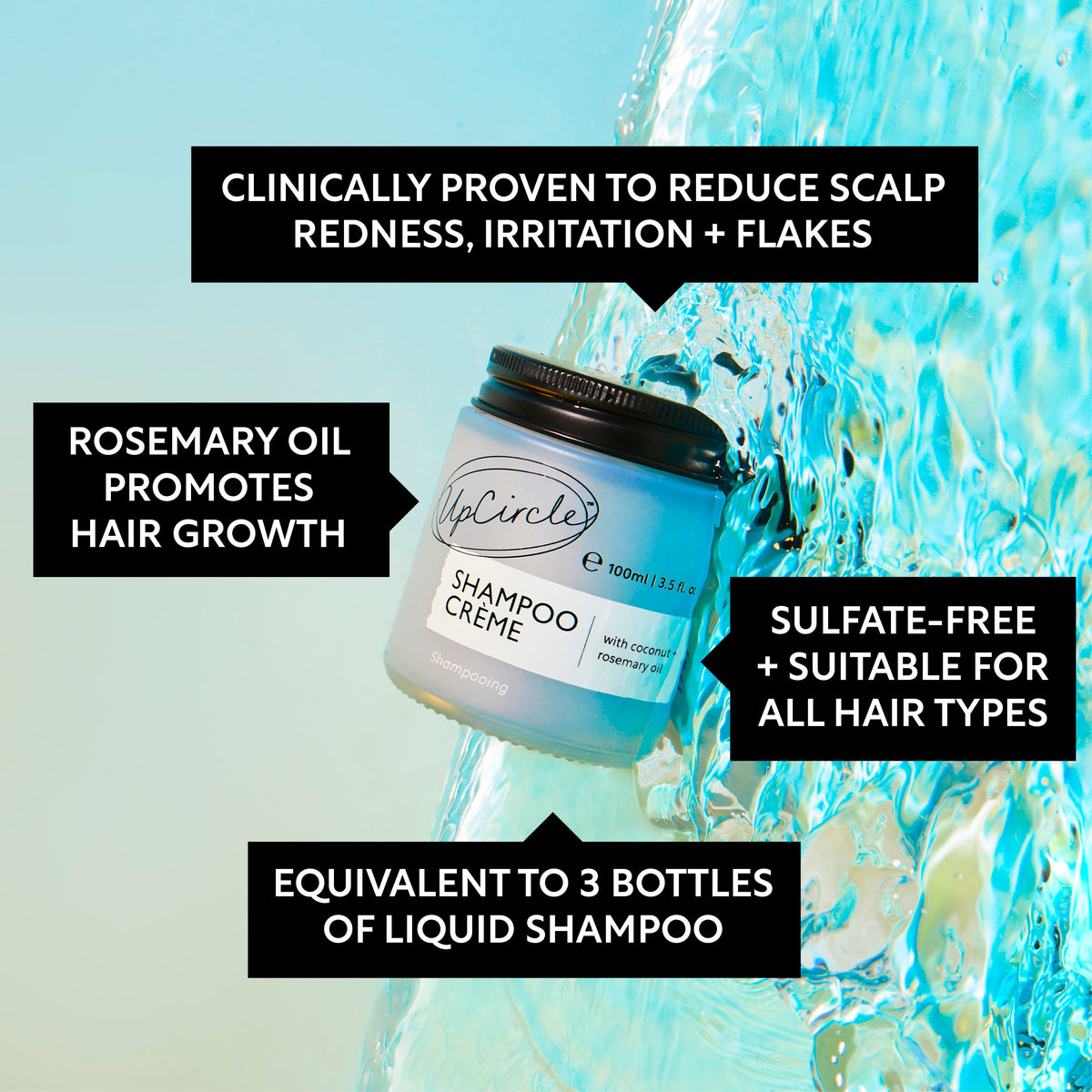 Shampoo Crème with Pink Berry Extract - Snipetell
