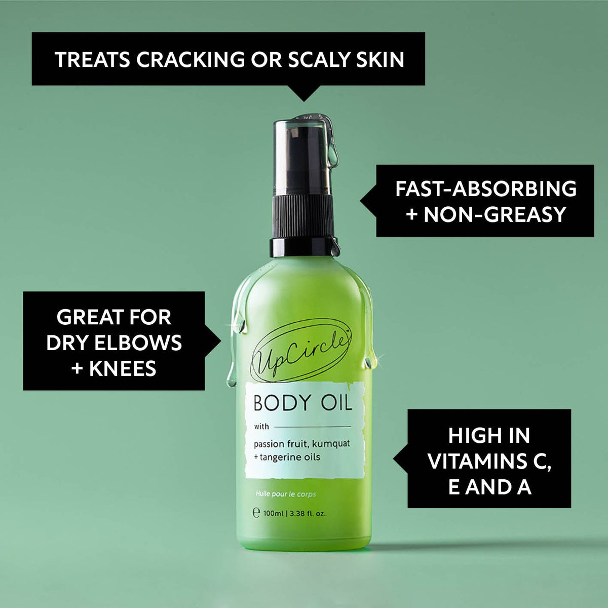 Body Oil with Passion Fruit Oil - Snipetell