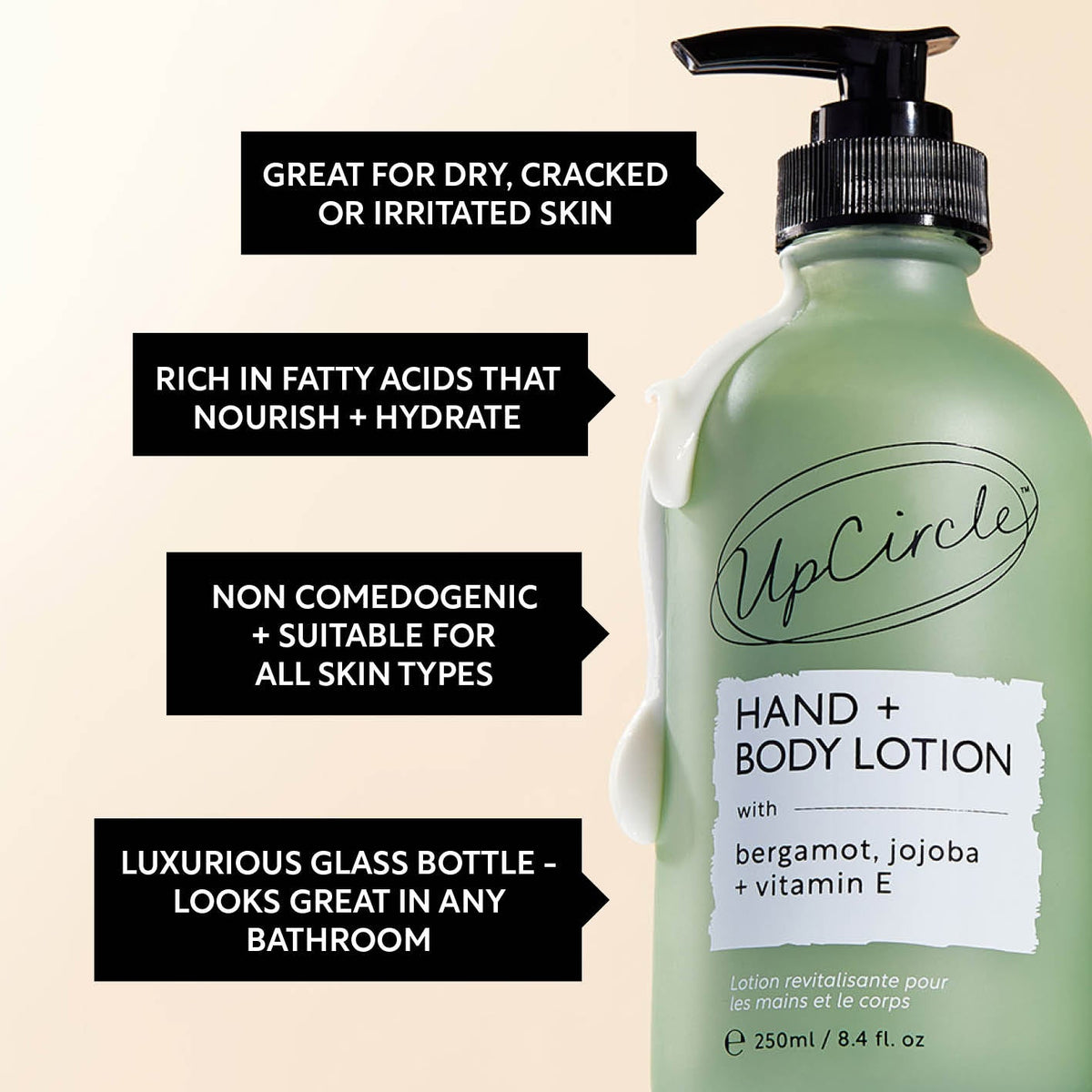 Hand + Body Lotion with Bergamot Water - Snipetell