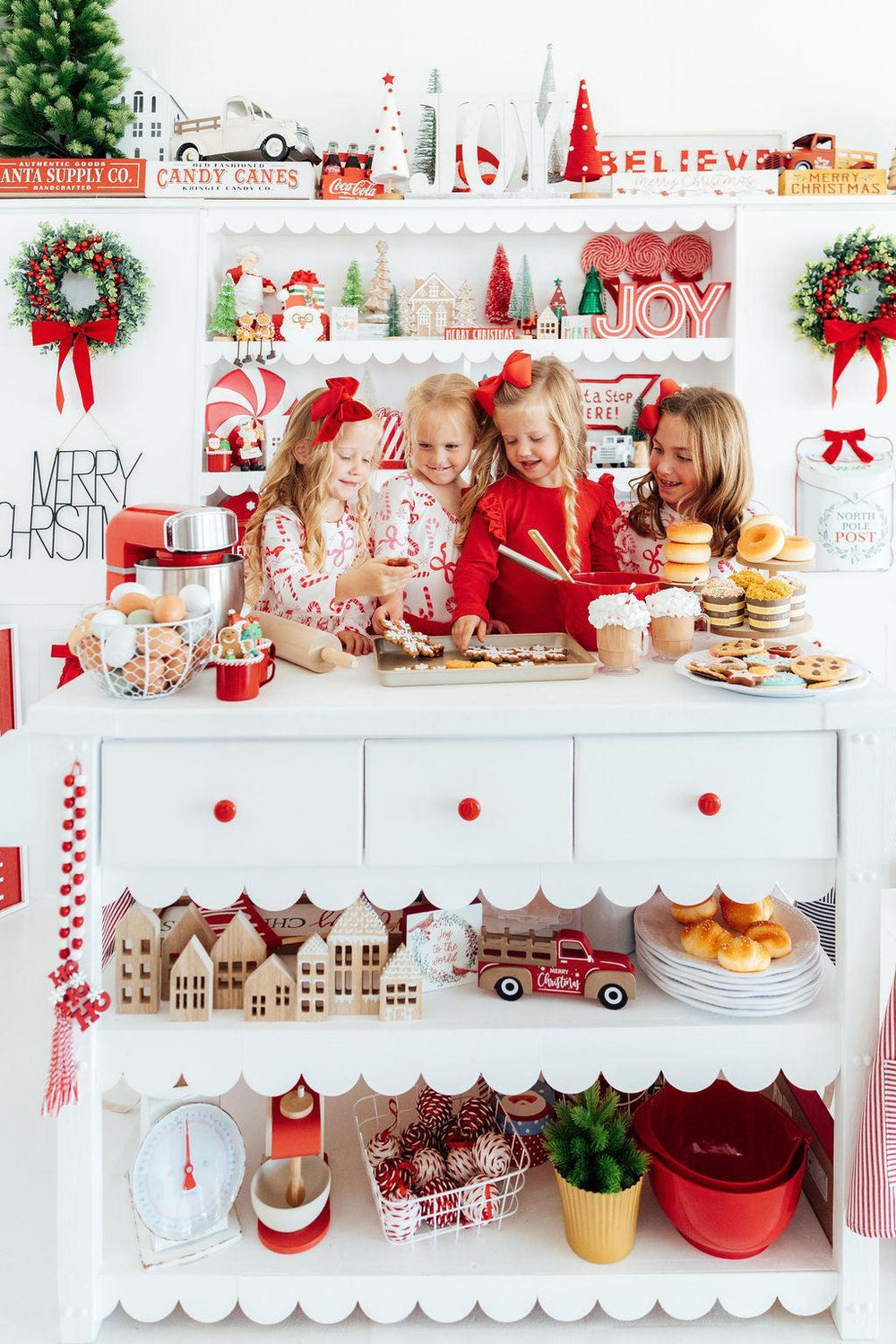 Candy Cane Lane L/S Pocket Twirl Dress