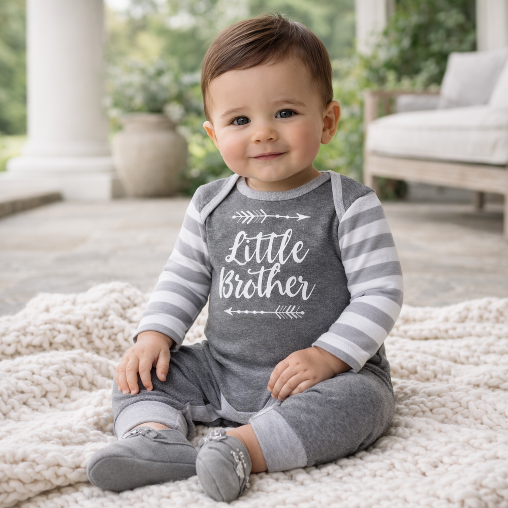 Little Brother Cotton Romper Tesa Babe